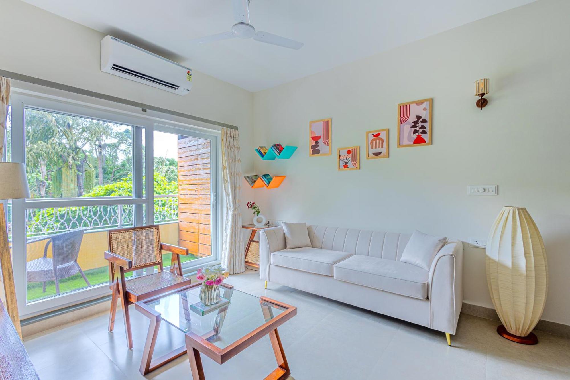 Alaya Stays 1 Bhk With Balcony & Pool - Veera Marina Candolim Eksteriør bilde