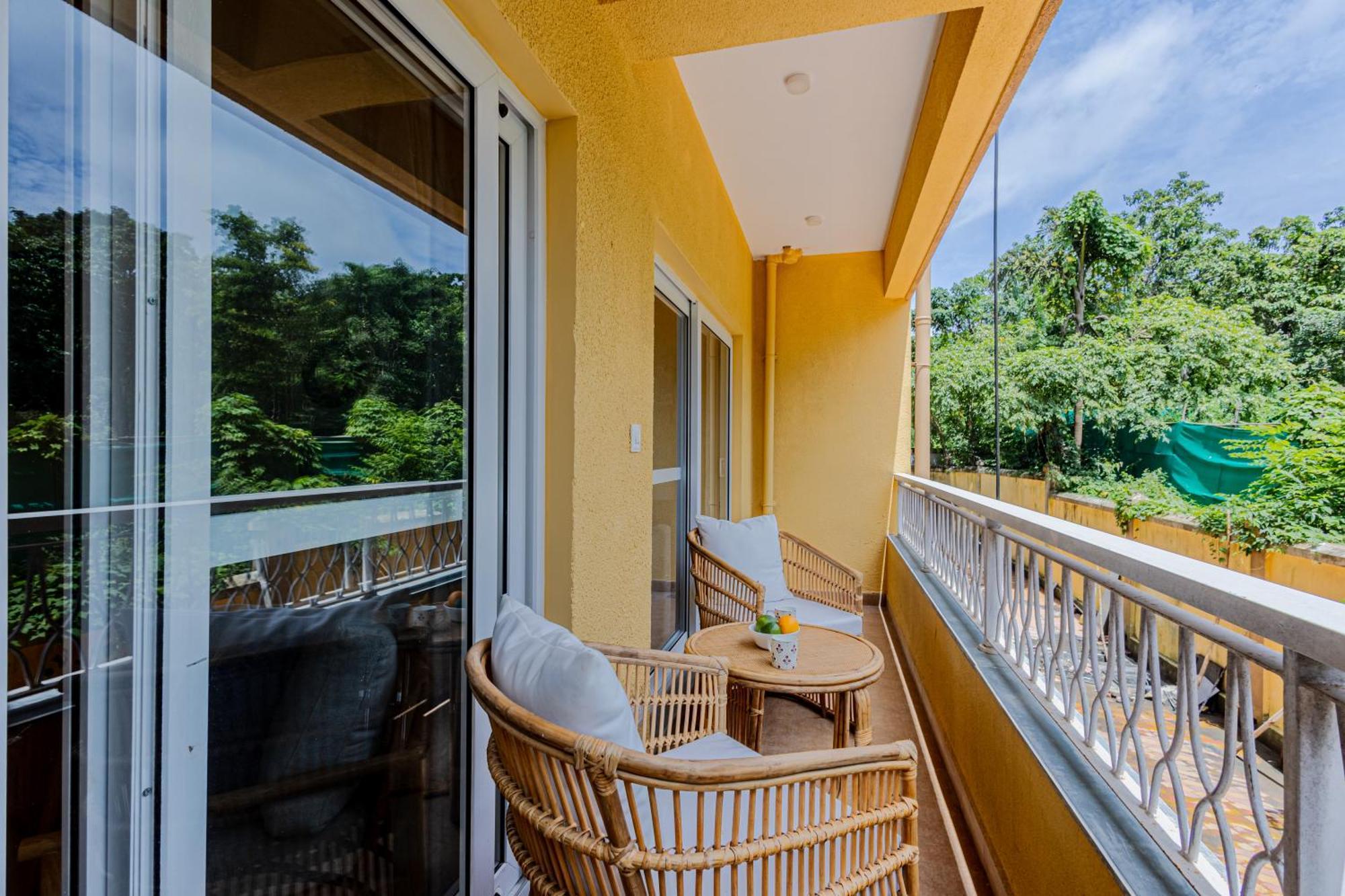 Alaya Stays 1 Bhk With Balcony & Pool - Veera Marina Candolim Eksteriør bilde