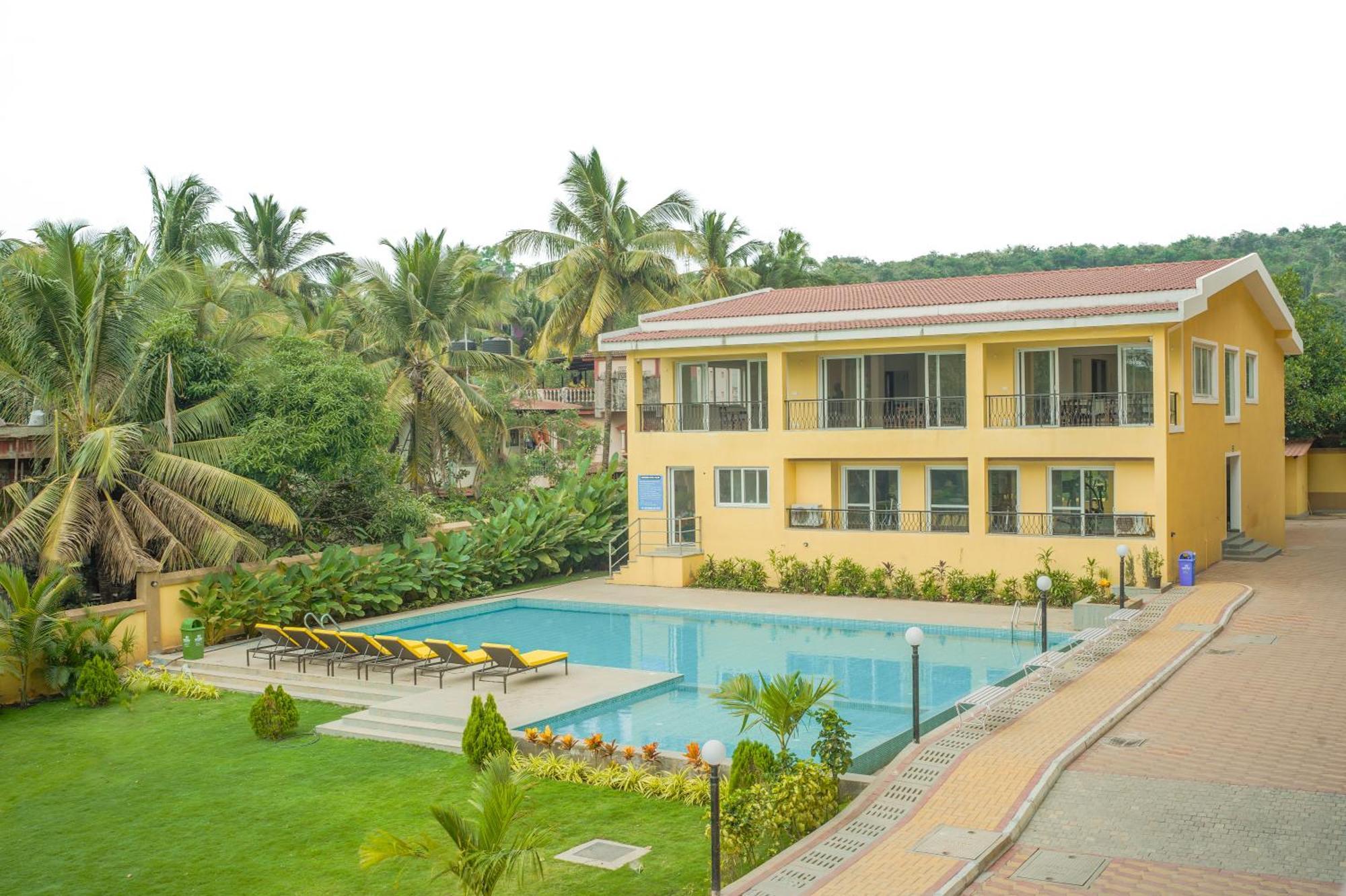 Alaya Stays 1 Bhk With Balcony & Pool - Veera Marina Candolim Eksteriør bilde