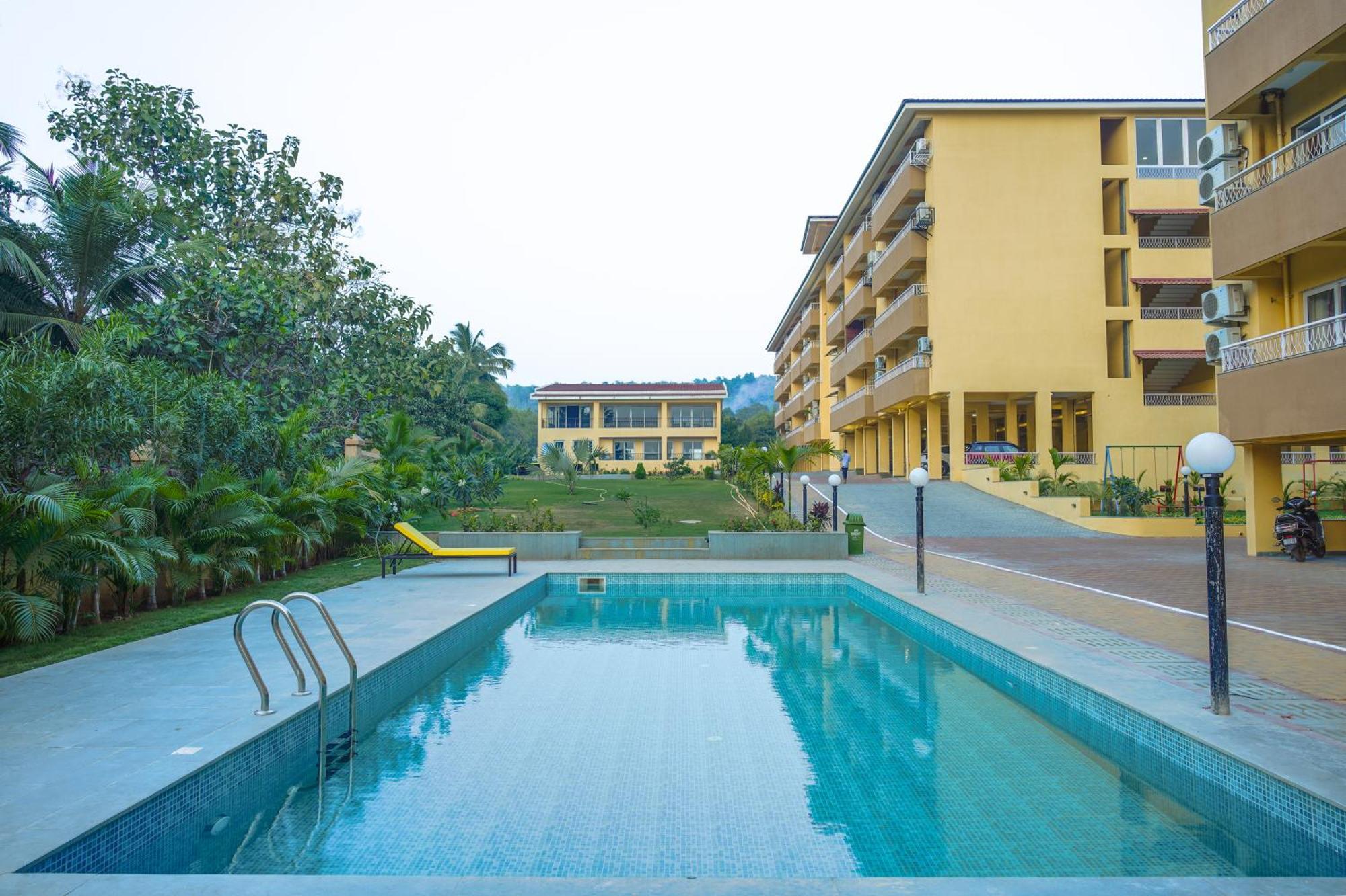 Alaya Stays 1 Bhk With Balcony & Pool - Veera Marina Candolim Eksteriør bilde
