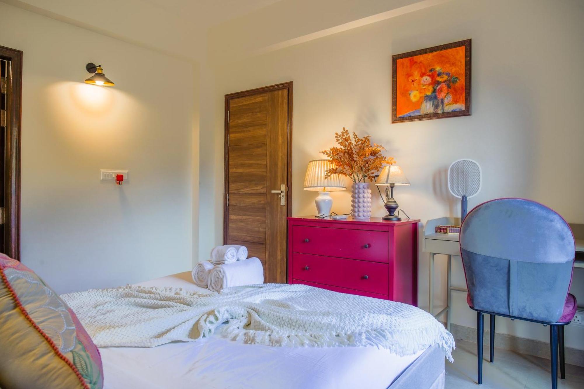 Alaya Stays 1 Bhk With Balcony & Pool - Veera Marina Candolim Eksteriør bilde