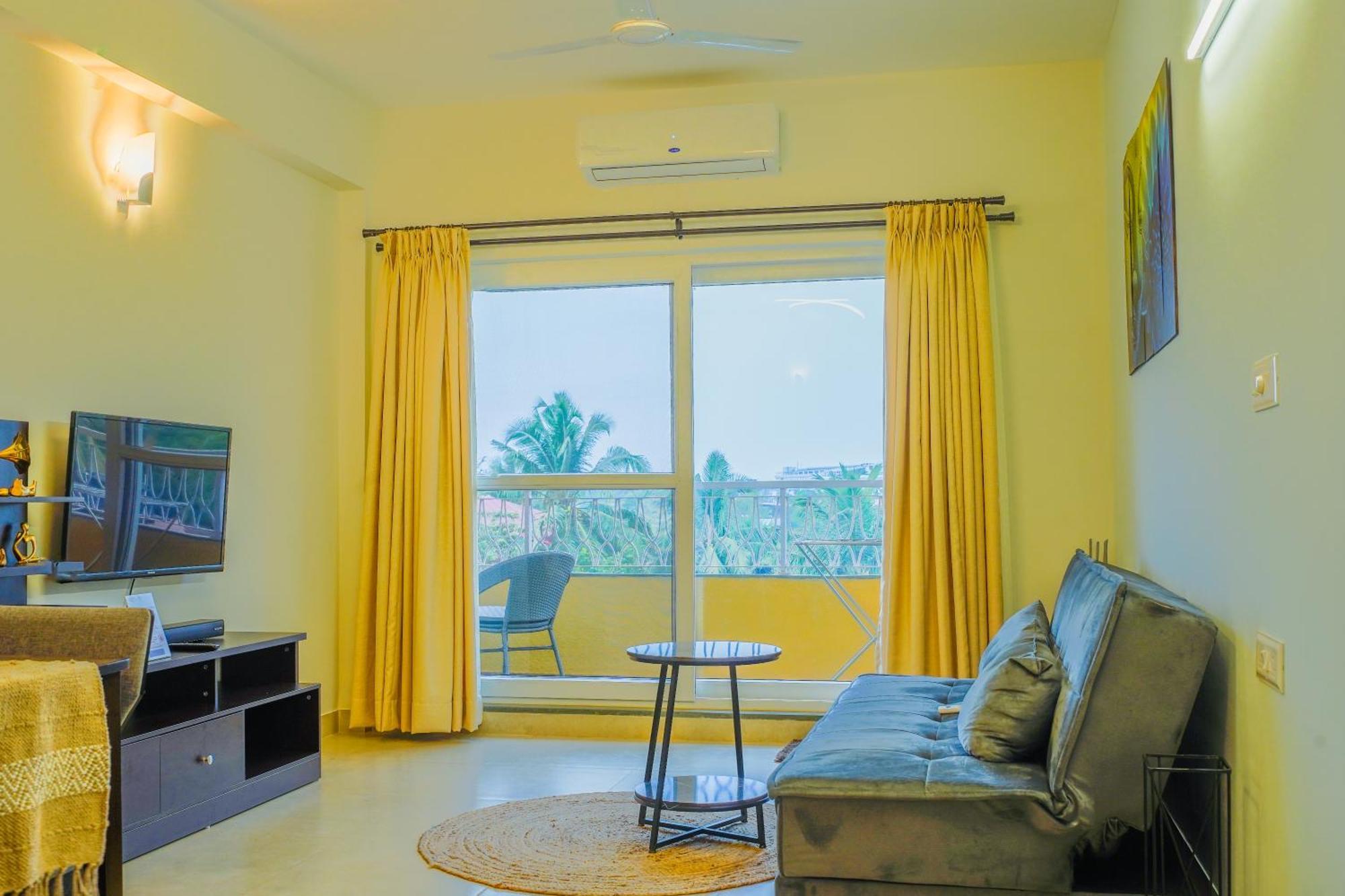 Alaya Stays 1 Bhk With Balcony & Pool - Veera Marina Candolim Eksteriør bilde